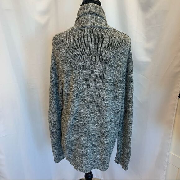 BANANA republic women's green shawl collar knit cardigan sweater Sz M NWOT - Picture 5 of 12